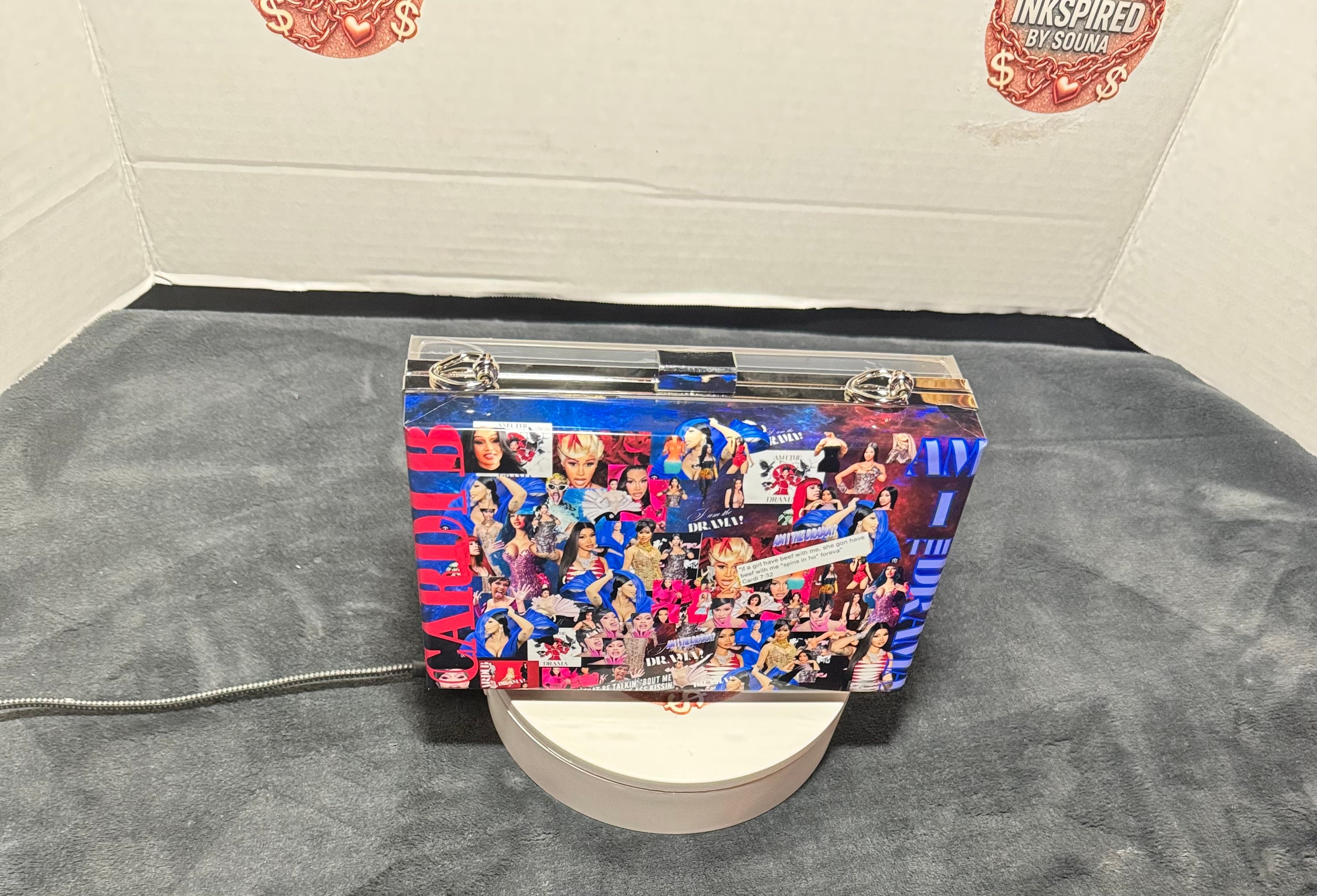 CUSTOM ACRYLIC PURSES