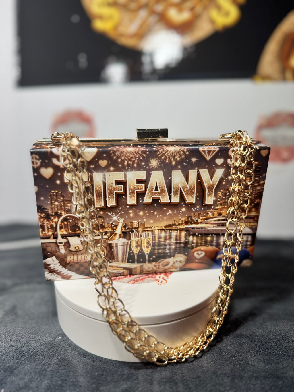 CUSTOM ACRYLIC PURSES