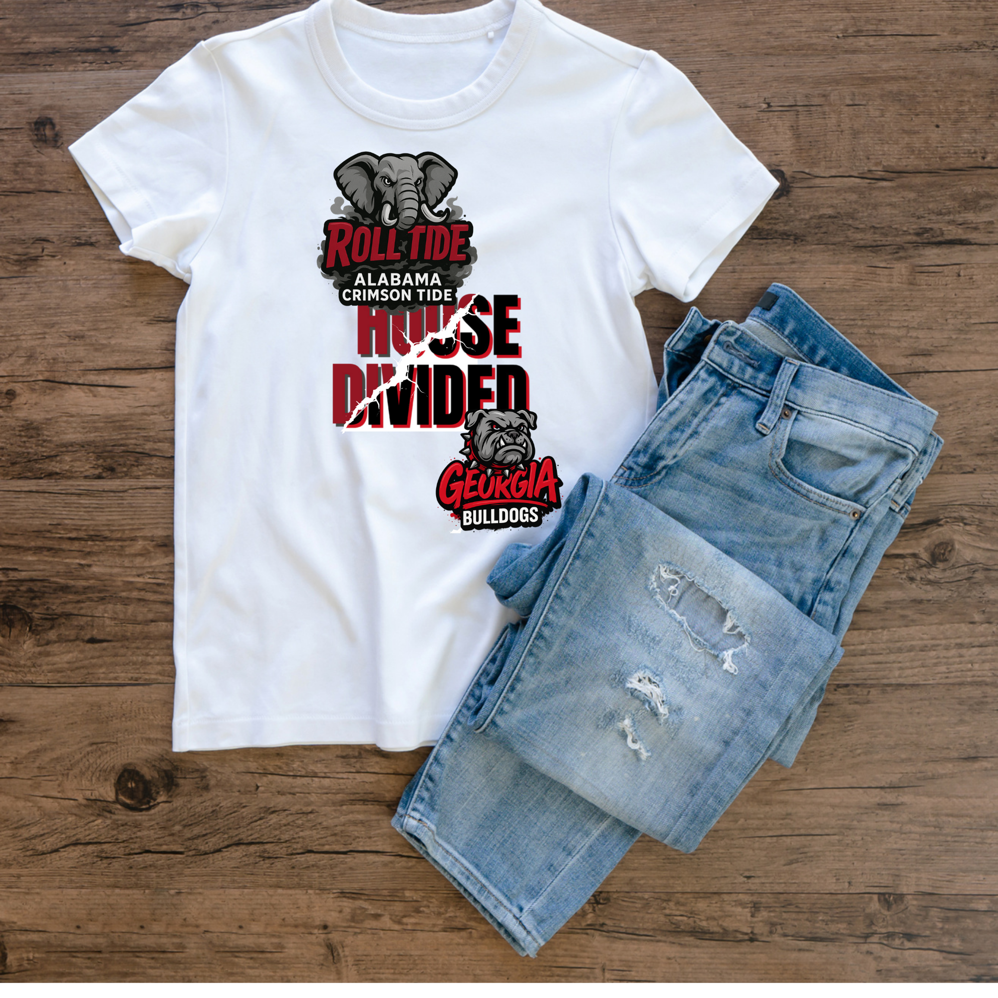 🏠 House Divided Alabama Vs Georgia Shirt