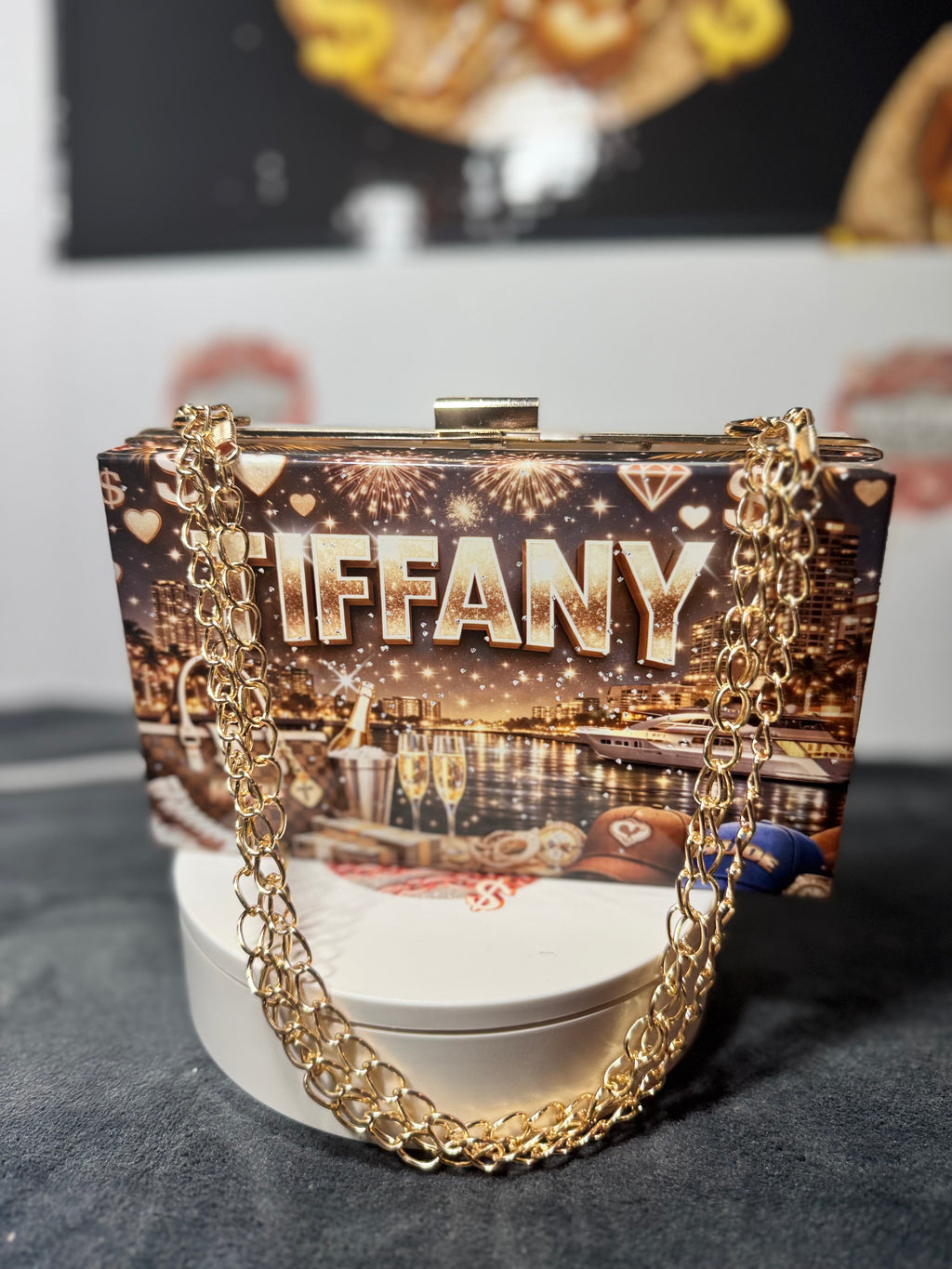 CUSTOM ACRYLIC PURSES