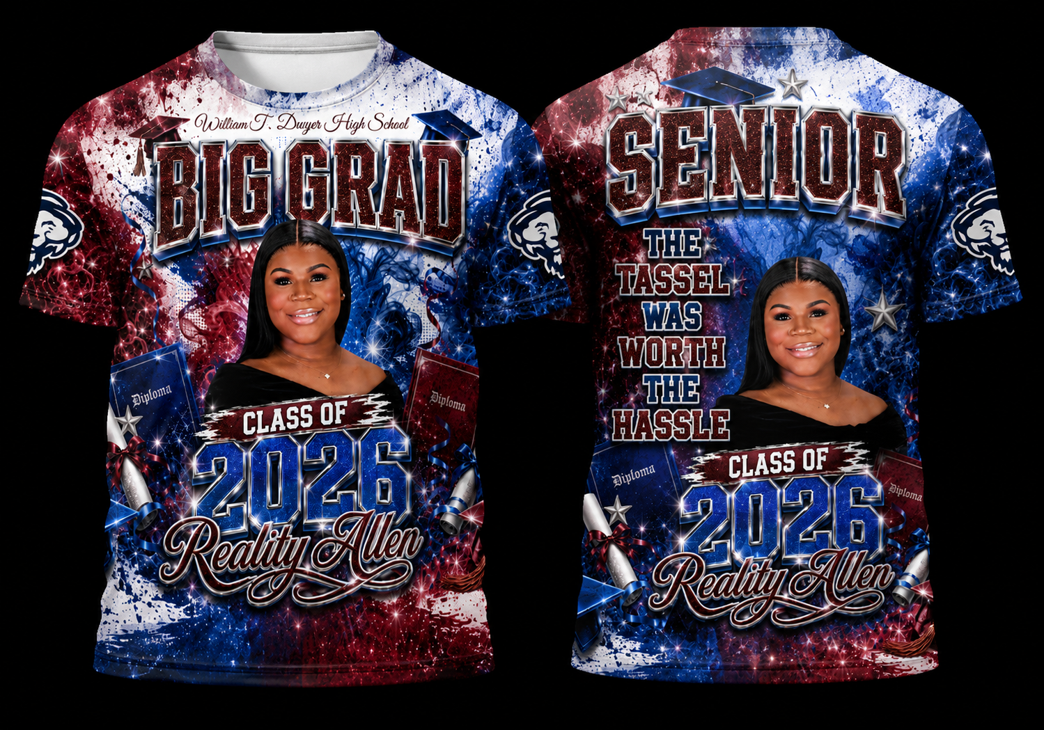 Custom 3D All-Over Sublimation Shirt