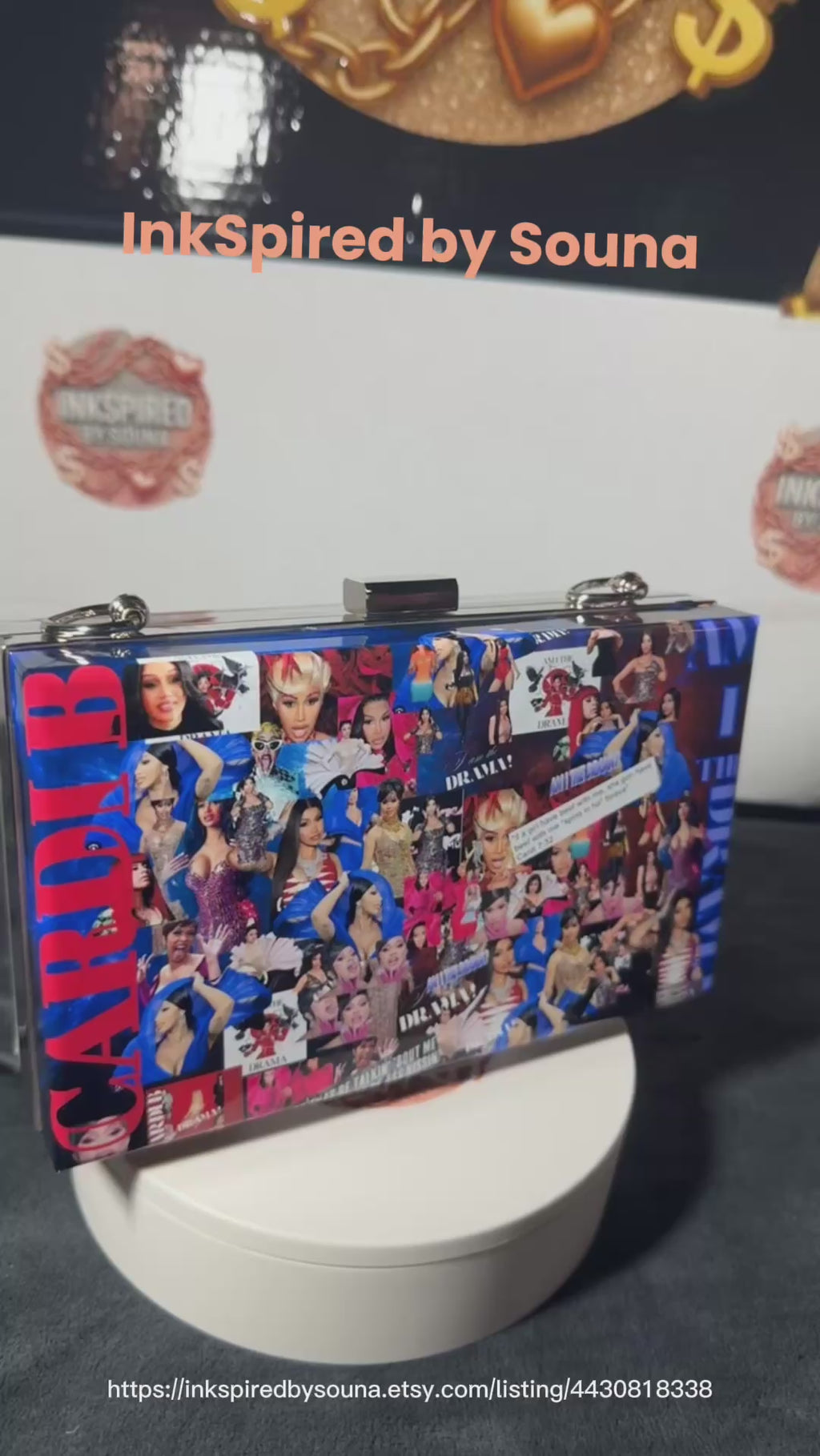 CUSTOM ACRYLIC PURSES